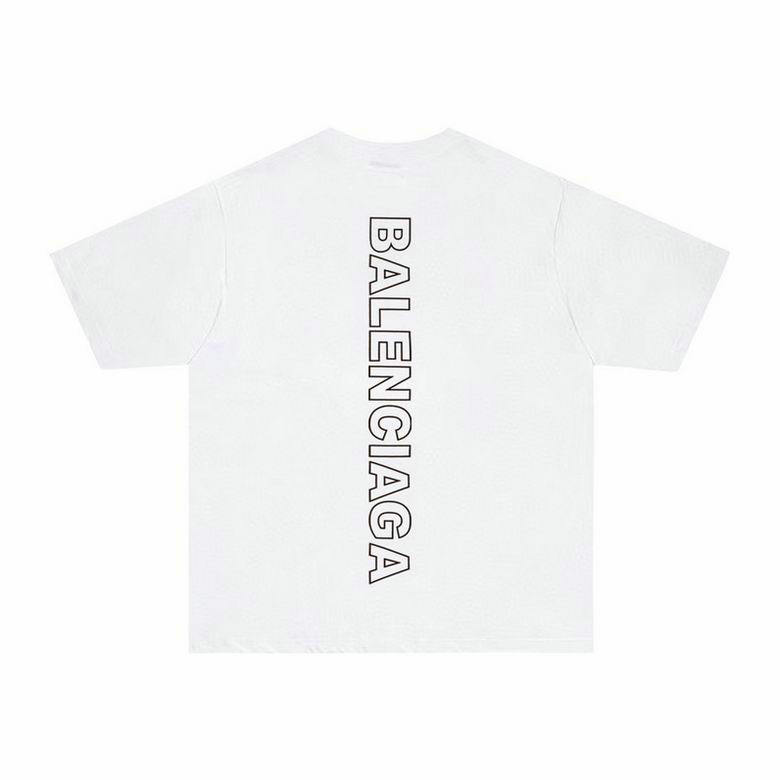 Wholesale Cheap B alenciaga short Sleeve T shirts for Sale