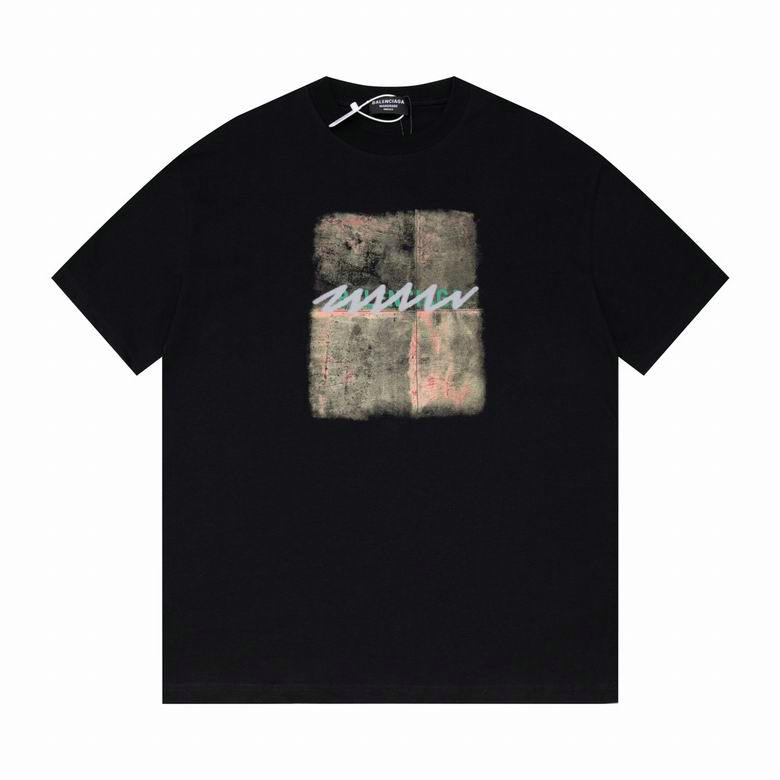 Wholesale Cheap B alenciaga Short Sleeve T-Shirts for Sale