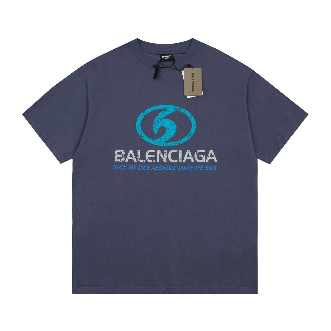 Wholesale Cheap B alenciaga short Sleeve T shirts for Sale