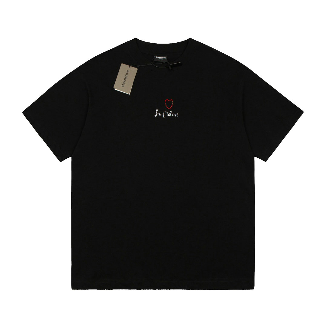 Wholesale Cheap B alenciaga short Sleeve T shirts for Sale