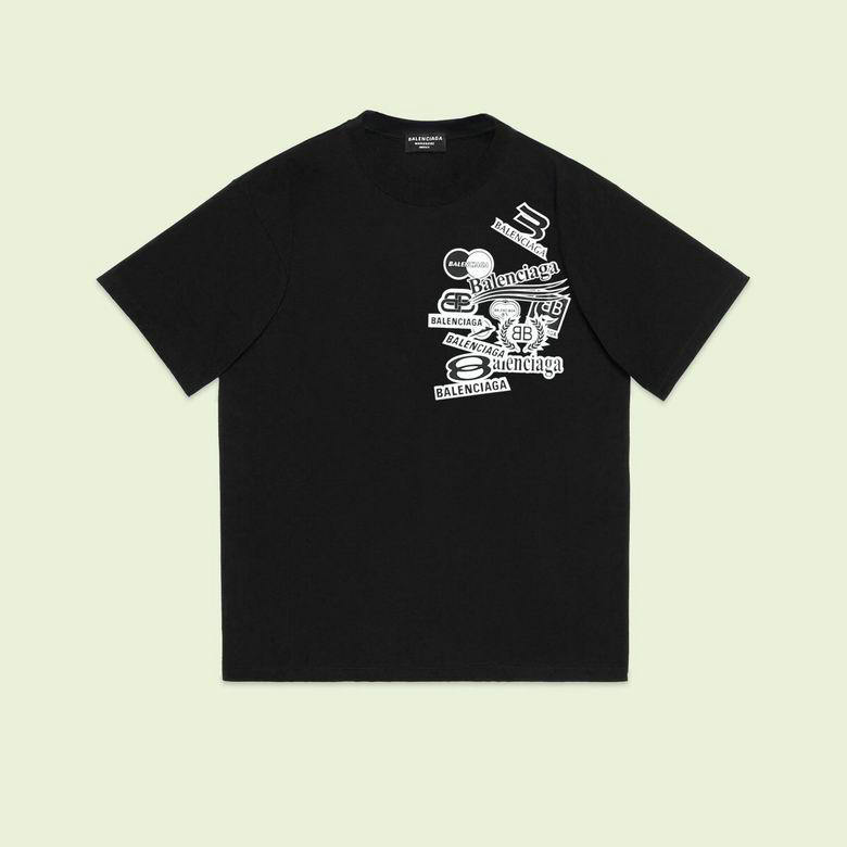 Wholesale Cheap B alenciaga Short Sleeve T-Shirts for Sale