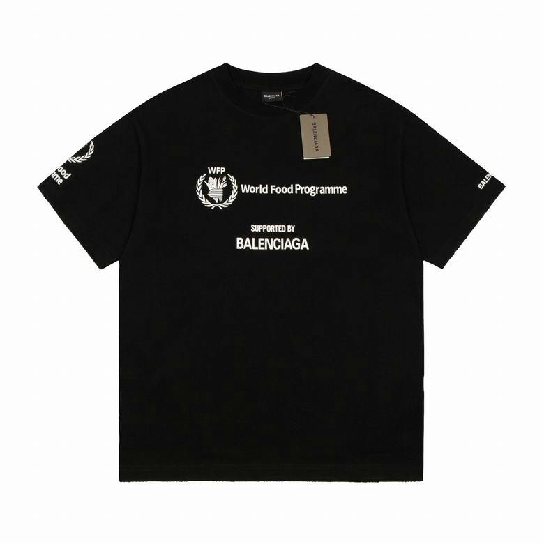 Wholesale Cheap B alenciaga Short Sleeve T-Shirts for Sale