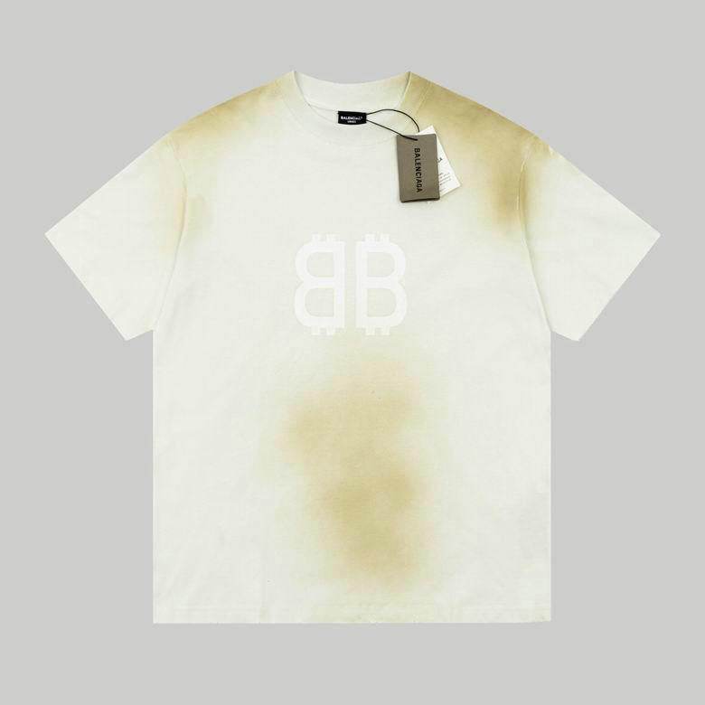 Wholesale Cheap B alenciaga Short Sleeve T-Shirts for Sale