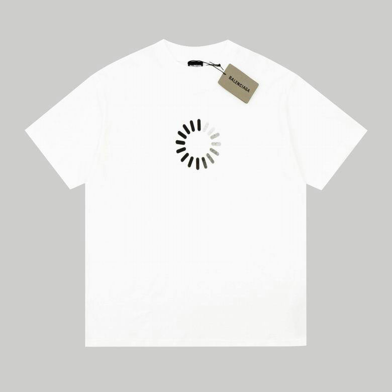 Wholesale Cheap B alenciaga Short Sleeve T-Shirts for Sale