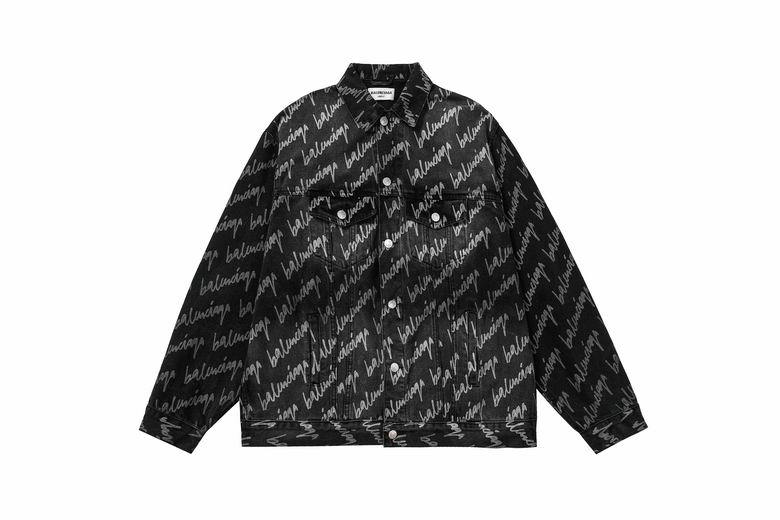 Wholesale Cheap B alenciaga Denim Jackets for Sale