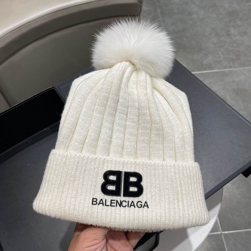 Wholesale Cheap B Alenciaga Cashmere Beanies for Sale
