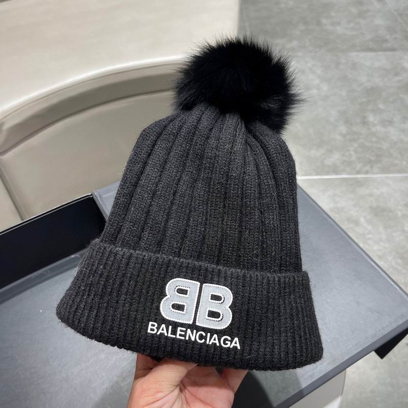 Wholesale Cheap B Alenciaga Cashmere Beanies for Sale