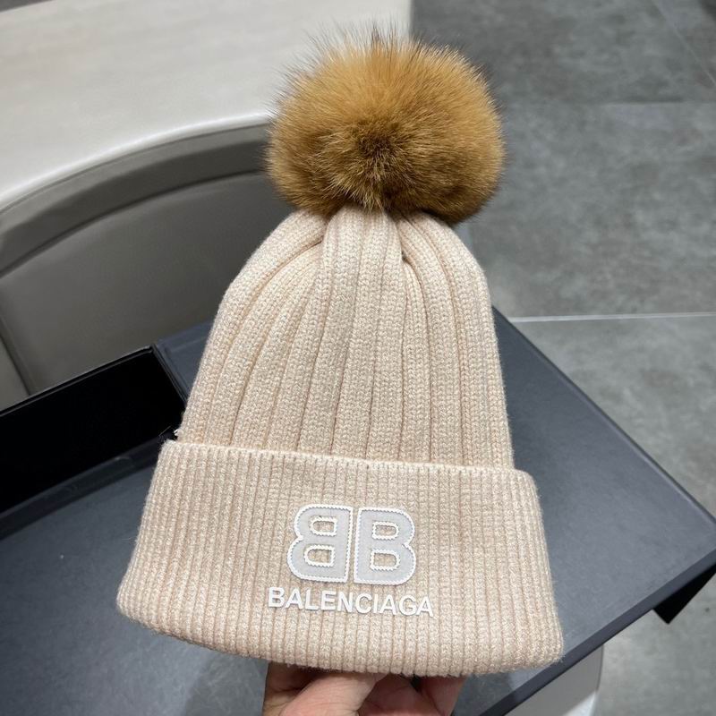 Wholesale Cheap B Alenciaga Cashmere Beanies for Sale