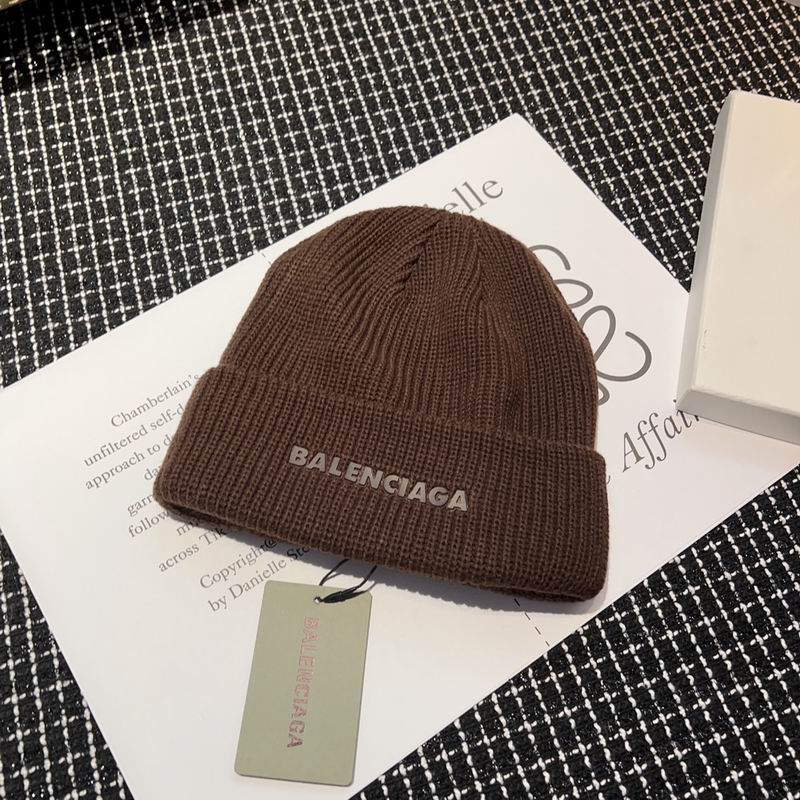 Wholesale Cheap B Alenciaga Cashmere Beanies for Sale