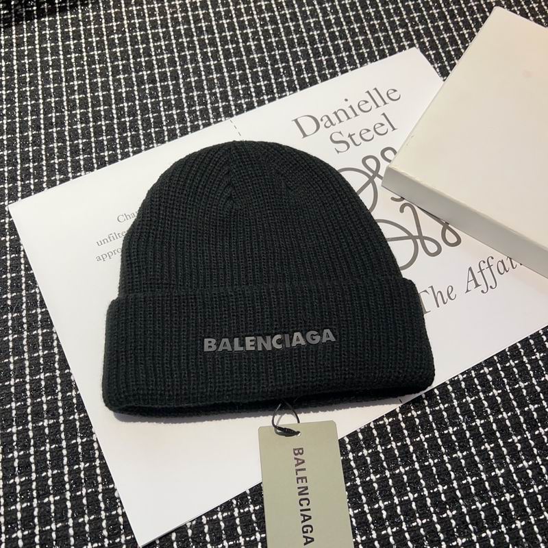 Wholesale Cheap B Alenciaga Cashmere Beanies for Sale