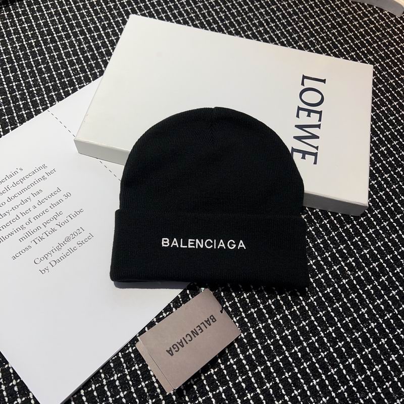 Wholesale Cheap B Alenciaga Cashmere Beanies for Sale