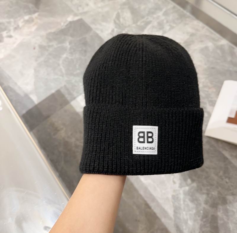 Wholesale Cheap B Alenciaga Cashmere Beanies for Sale