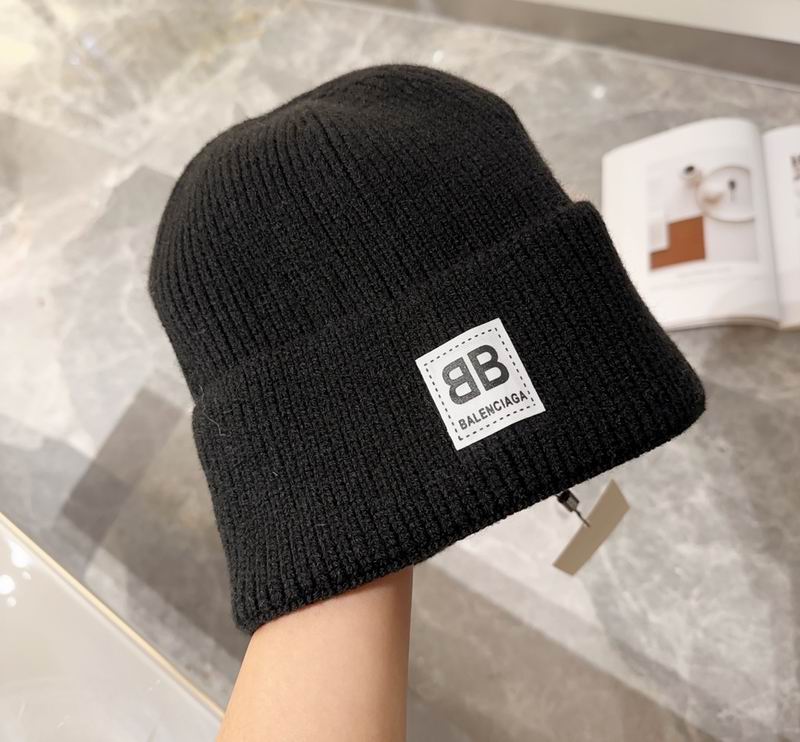 Wholesale Cheap B Alenciaga Cashmere Beanies for Sale