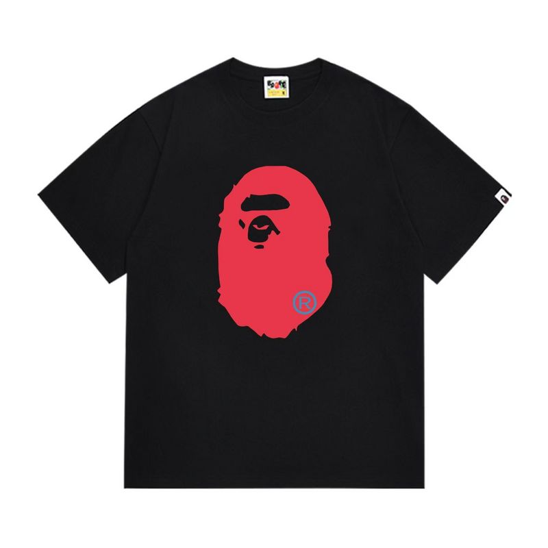Wholesale High-quality Brands Bape Short Sleeve Crew Neck Replica Designer T-Shirts for sale