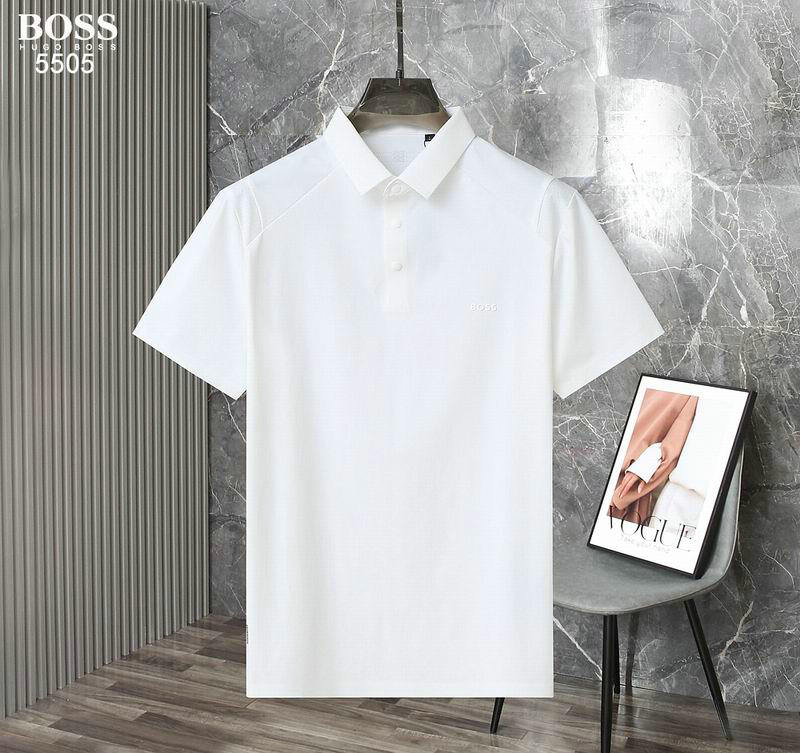 Wholesale Cheap High quality Boss Short Sleeve Lapel men T Shirts for Sale