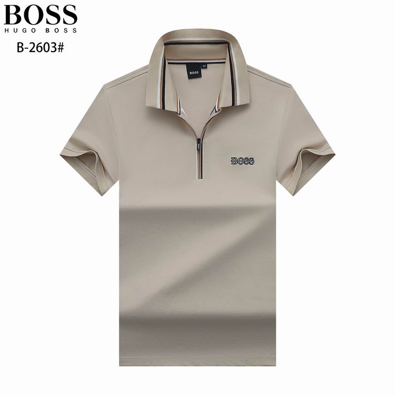 Wholesale Cheap Boss Short Sleeve Lapel Designer T Shirts for Sale