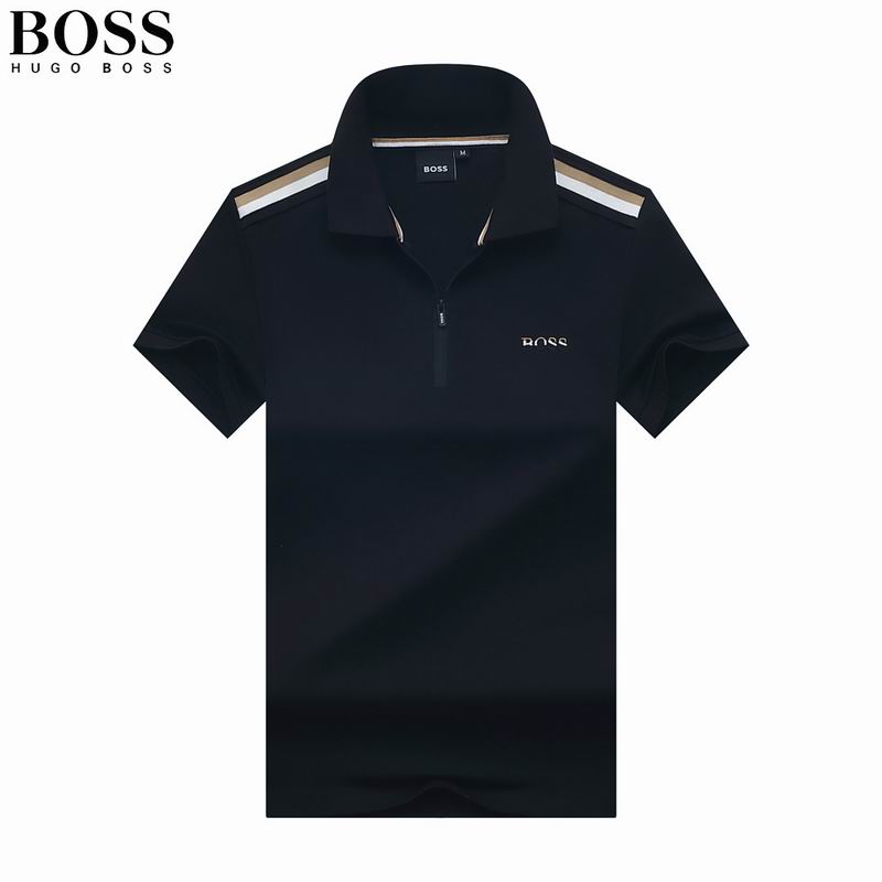 Wholesale Cheap Boss Short Sleeve Lapel Designer T Shirts for Sale
