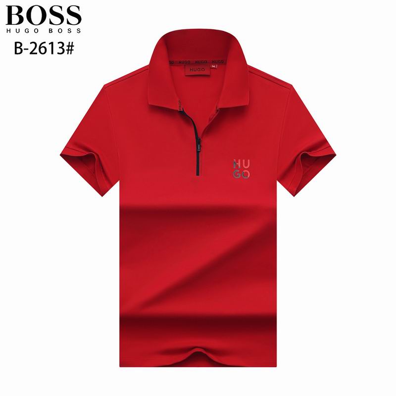 Wholesale Cheap Boss Short Sleeve Lapel Designer T Shirts for Sale