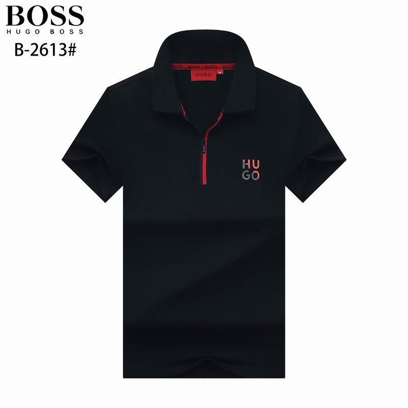 Wholesale Cheap Boss Short Sleeve Lapel Designer T Shirts for Sale