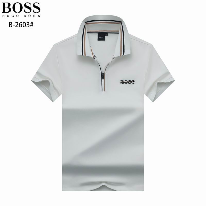 Wholesale Cheap Boss Short Sleeve Lapel Designer T Shirts for Sale