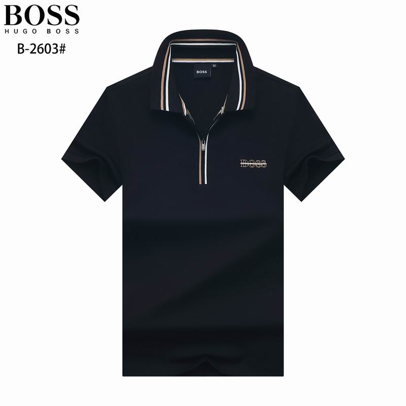 Wholesale Cheap Boss Short Sleeve Lapel Designer T Shirts for Sale