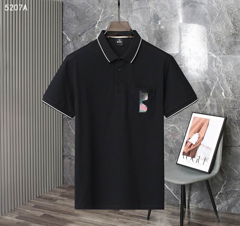 Wholesale High quality Boss Short Sleeve Lapel T Shirts for Sale