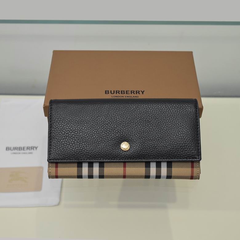 Wholesale Cheap B urberry AAA Wallets for Sale