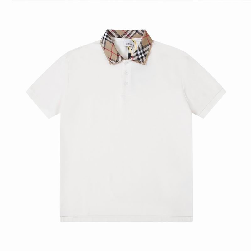 Wholesale High-quality Cheap B.urberry Short Sleeve Lapel Designer T-Shirts for sale