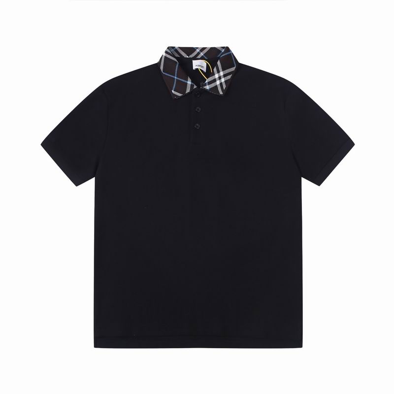 Wholesale High-quality Cheap B.urberry Short Sleeve Lapel Designer T-Shirts for sale