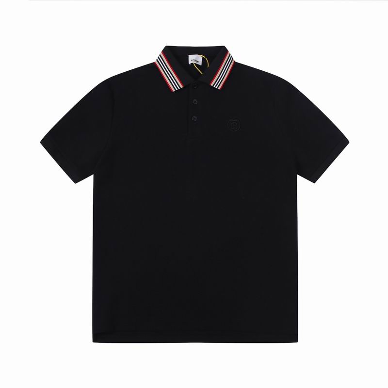 Wholesale High-quality Cheap B.urberry Short Sleeve Lapel Designer T-Shirts for sale