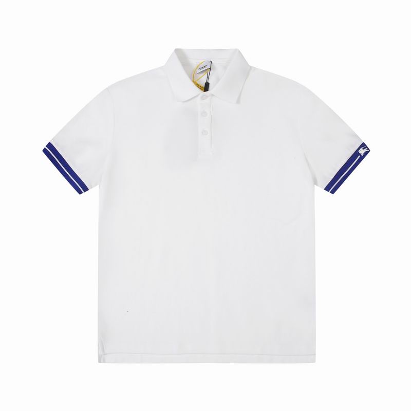 Wholesale High-quality Cheap B.urberry Short Sleeve Lapel Designer T-Shirts for sale