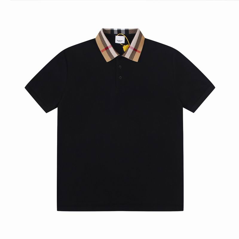 Wholesale High-quality Cheap B.urberry Short Sleeve Lapel Designer T-Shirts for sale