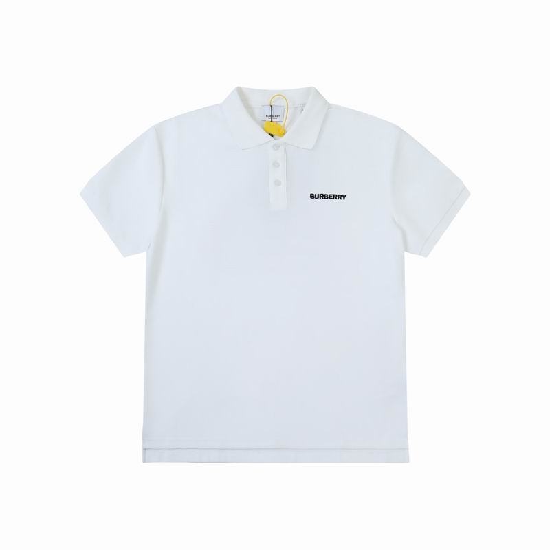Wholesale High-quality Cheap B.urberry Short Sleeve Lapel Designer T-Shirts for sale