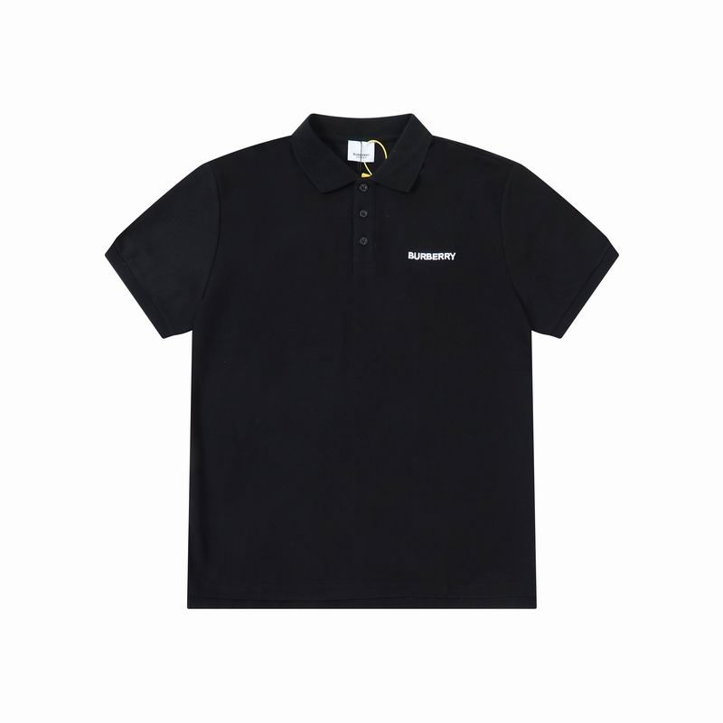 Wholesale High-quality Cheap B.urberry Short Sleeve Lapel Designer T-Shirts for sale