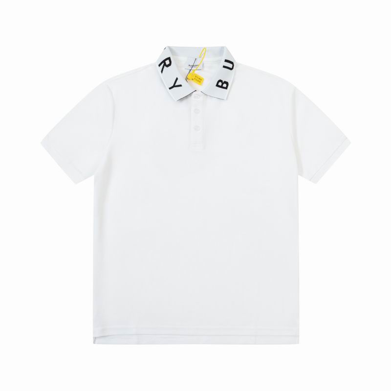 Wholesale High-quality Cheap B.urberry Short Sleeve Lapel Designer T-Shirts for sale