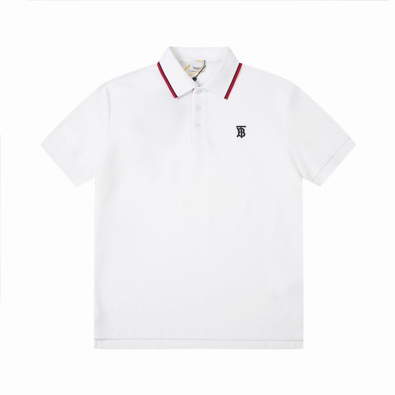 Wholesale High-quality Cheap B.urberry Short Sleeve Lapel Designer T-Shirts for sale