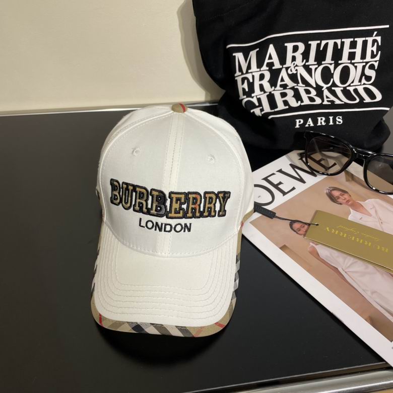 Wholesale Cheap B urberry Designer Baseball Caps for Sale