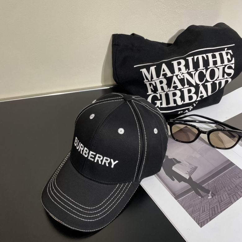 Wholesale Cheap B urberry Designer Baseball Caps for Sale