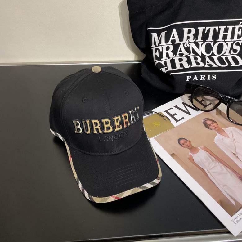 Wholesale Cheap B urberry Designer Baseball Caps for Sale