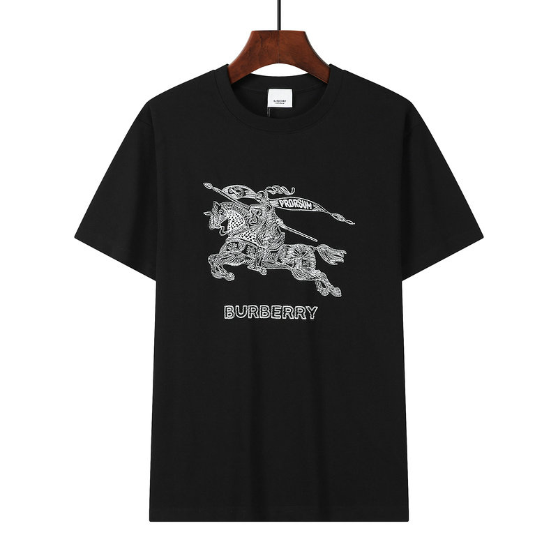 Wholesale Cheap High Quality B.urberry Replica Designer T shirts for Sale