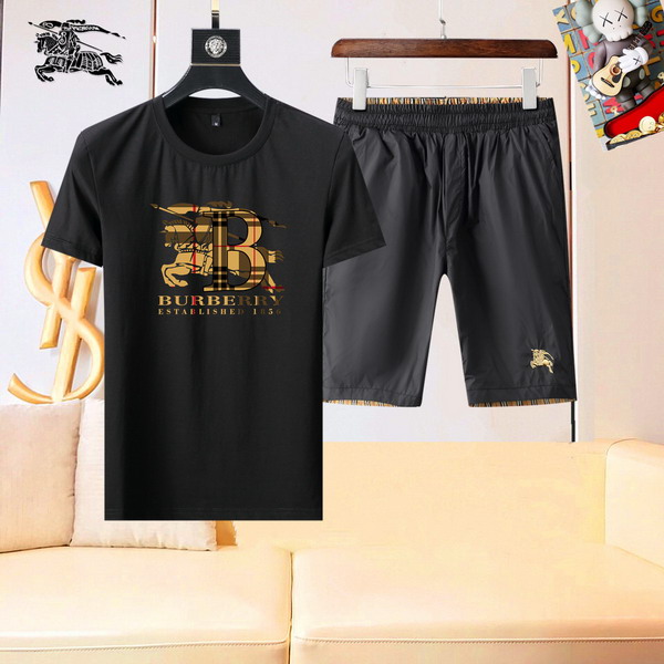 Wholesale High-quality Cheap B.urberry Short Sleeve Designer Tracksuits for sale