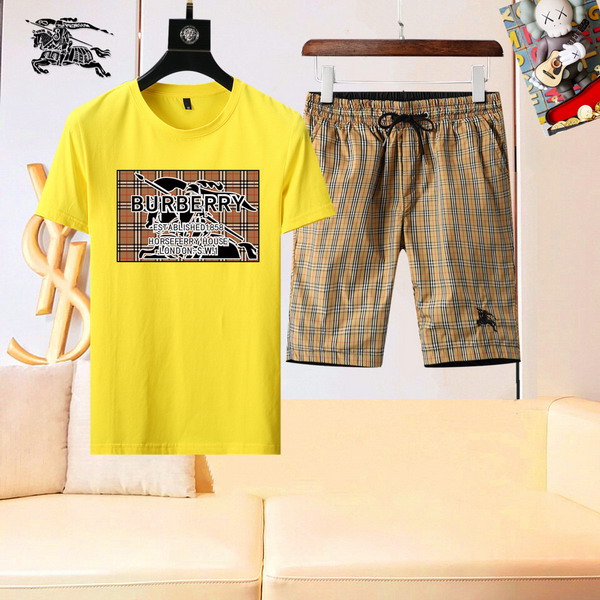 Wholesale High-quality Cheap B.urberry Short Sleeve Designer Tracksuits for sale
