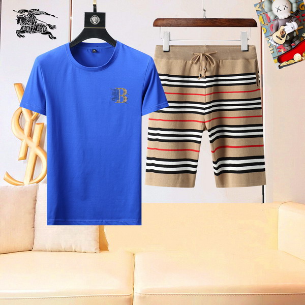 Wholesale High-quality Cheap B.urberry Short Sleeve Designer Tracksuits for sale
