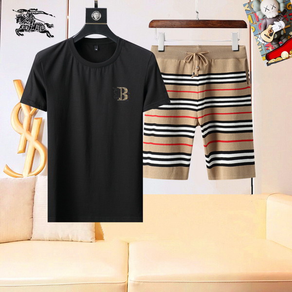 Wholesale High-quality Cheap B.urberry Short Sleeve Designer Tracksuits for sale
