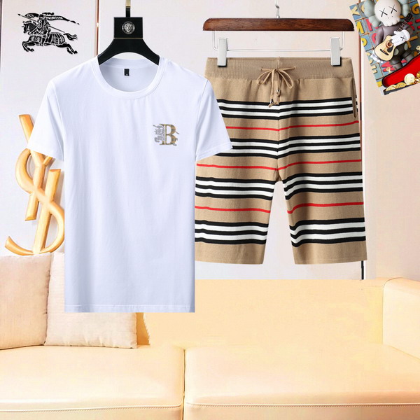 Wholesale High-quality Cheap B.urberry Short Sleeve Designer Tracksuits for sale