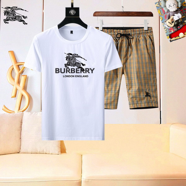 Wholesale High-quality Cheap B.urberry Short Sleeve Designer Tracksuits for sale