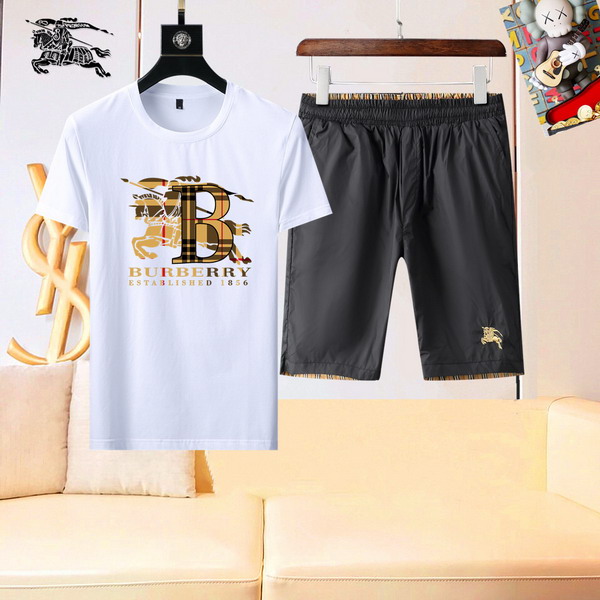 Wholesale High-quality Cheap B.urberry Short Sleeve Designer Tracksuits for sale
