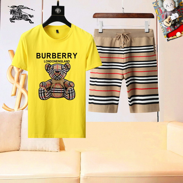 Wholesale High-quality Cheap B.urberry Short Sleeve Designer Tracksuits for sale