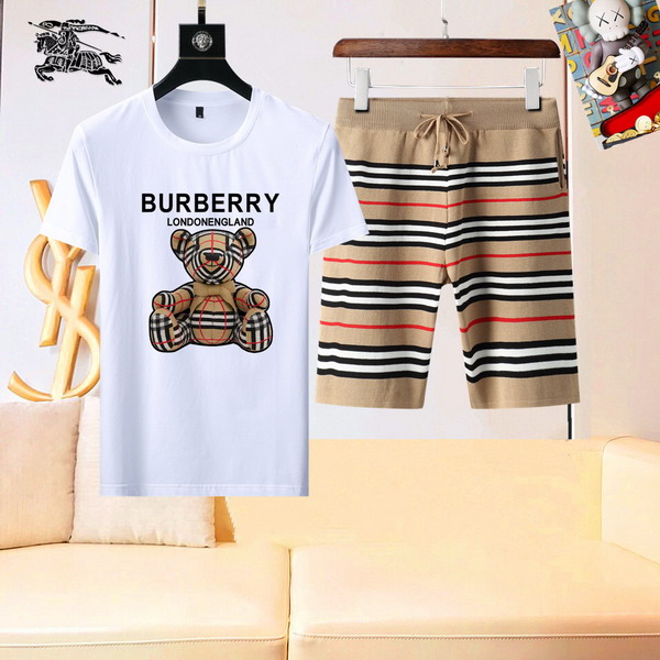 Wholesale High-quality Cheap B.urberry Short Sleeve Designer Tracksuits for sale
