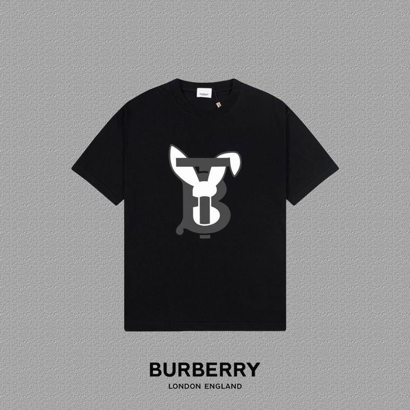 Wholesale Cheap B.urberry Fashion Short Sleeve T Shirts for Sale